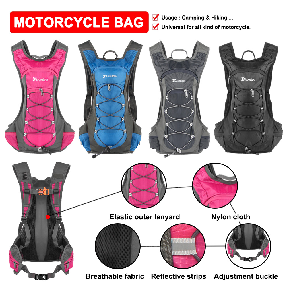 Cycling Commuter Backpack - Mochila para motocicleta, mochila de almacenamiento