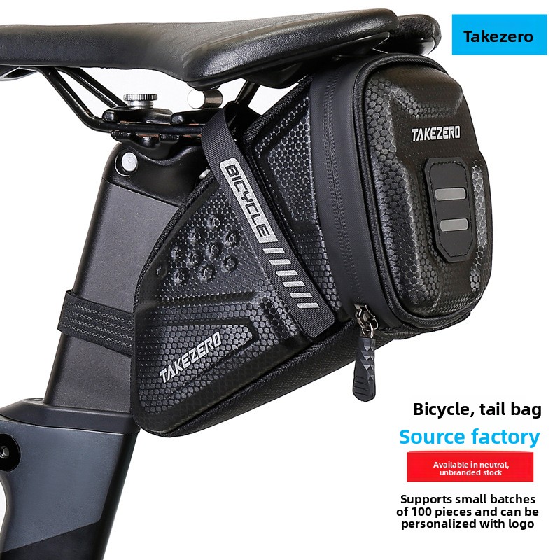 Saddle Bag Under Seat - Bolsa de Sillín para Bicicleta Black