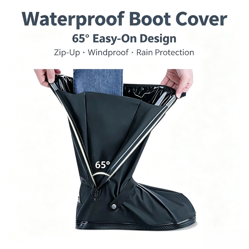 Cycling Shoes For Commute - Cubiertas Reflectantes para Botas de Lluvia
