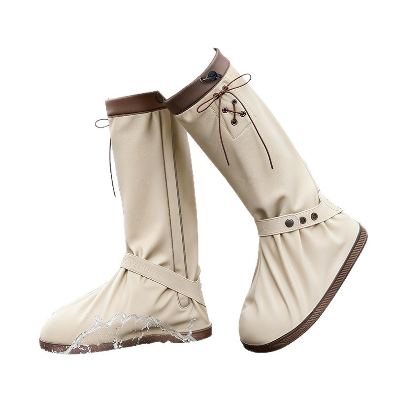 Cycling Shoes For Commute - Elegantes Cubrezapatos Impermeables Unisex de Caña
