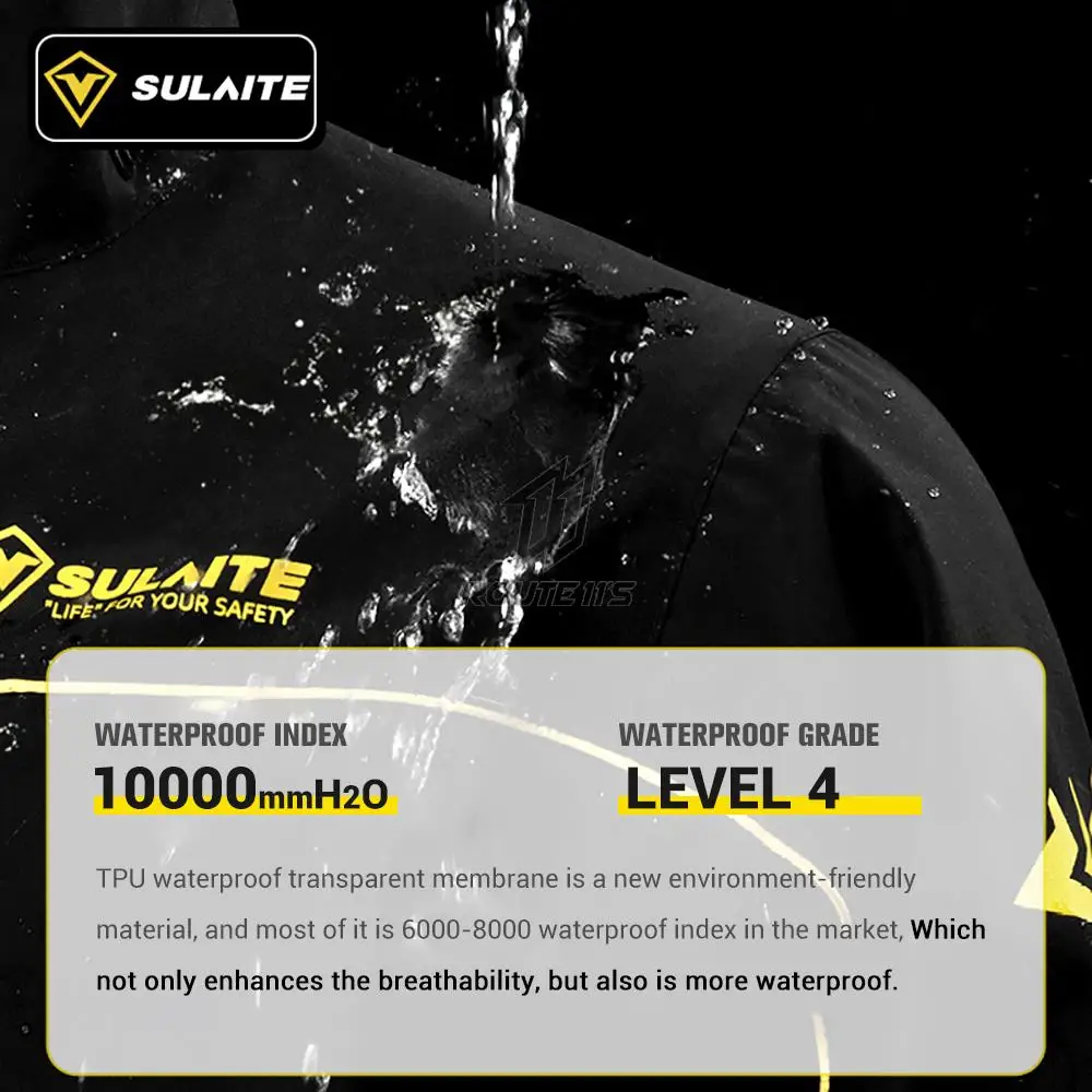 Chubasquero reflectante para m - Cycling Rain Jacket Commute reseña y precio