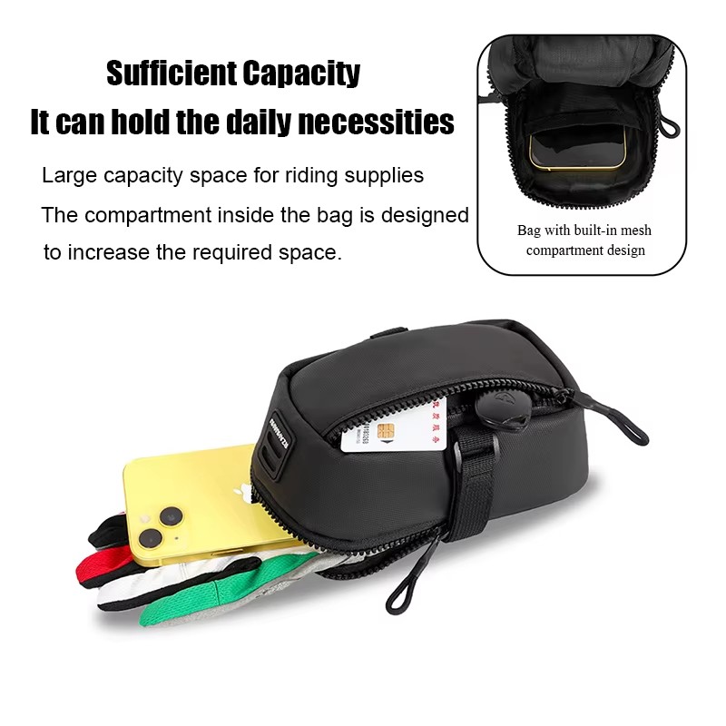 Bolsa de Sillín para Bicicleta - Saddle Bag Under Seat reseña y precio