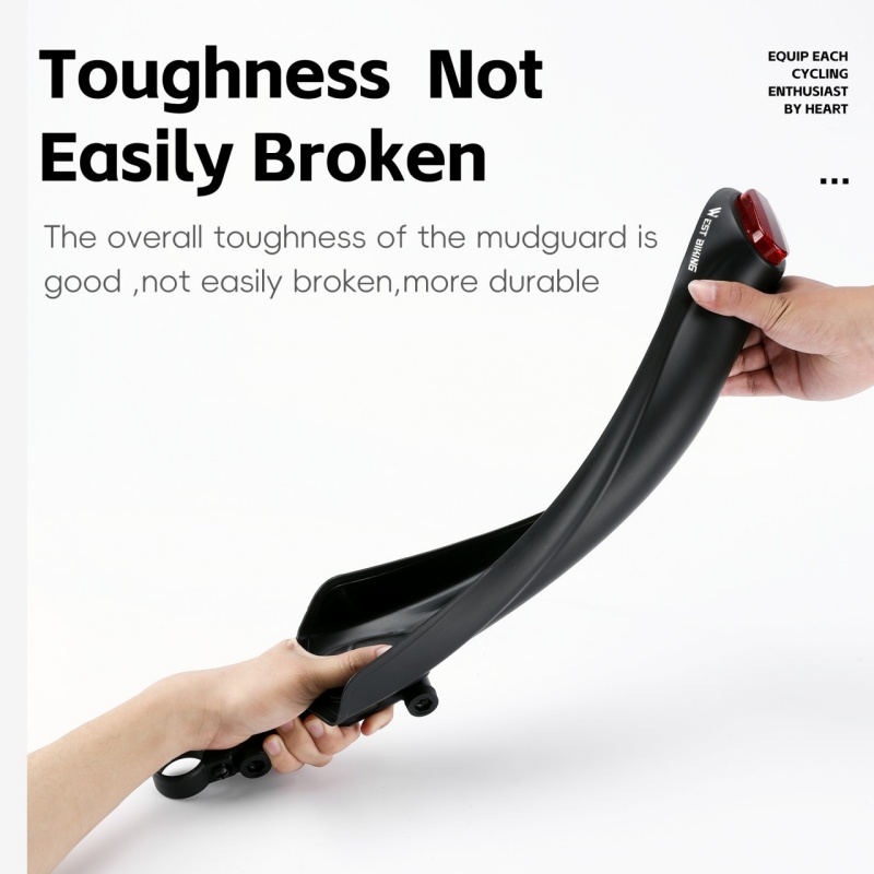 WEST BIKING-guardabarros refle - Fender Mudguard Set reseña y precio