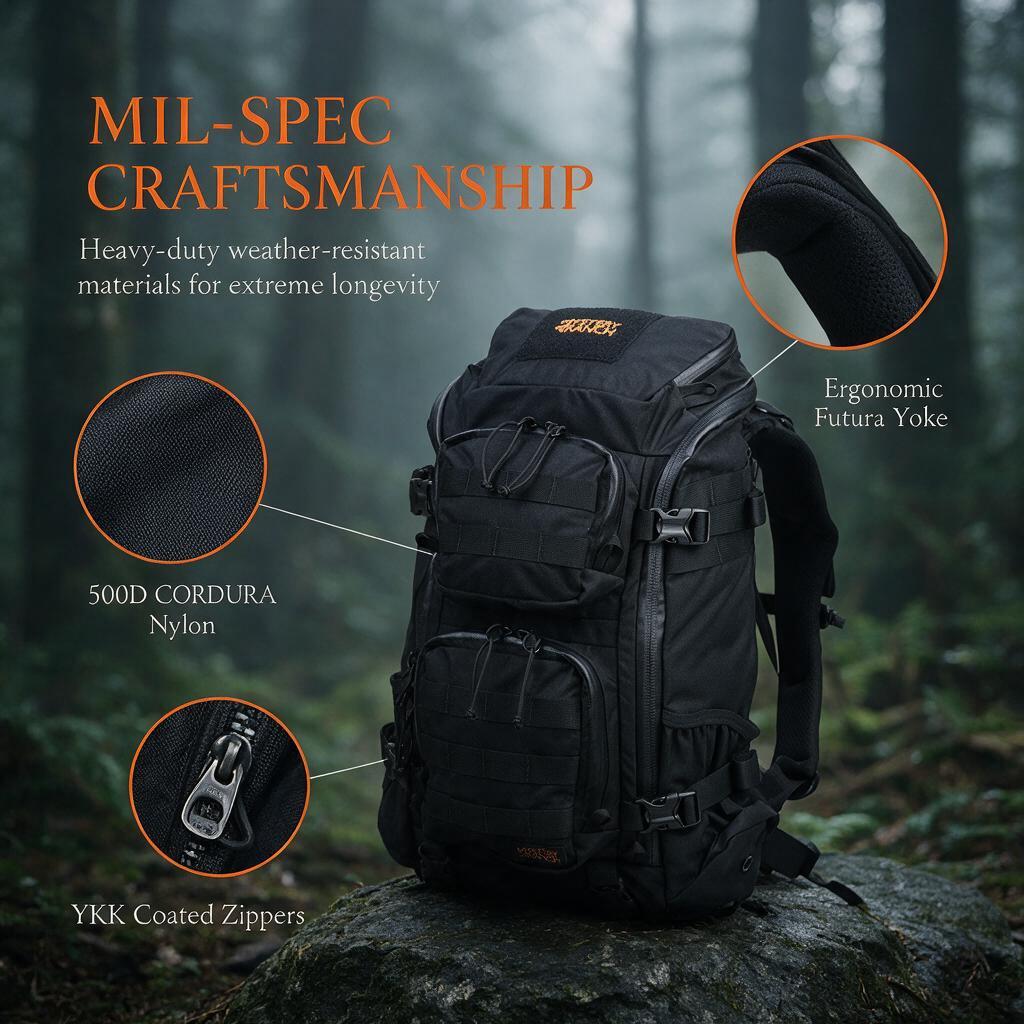 Mochila táctica ligera Mystery - Cycling Commuter Backpack reseña y precio